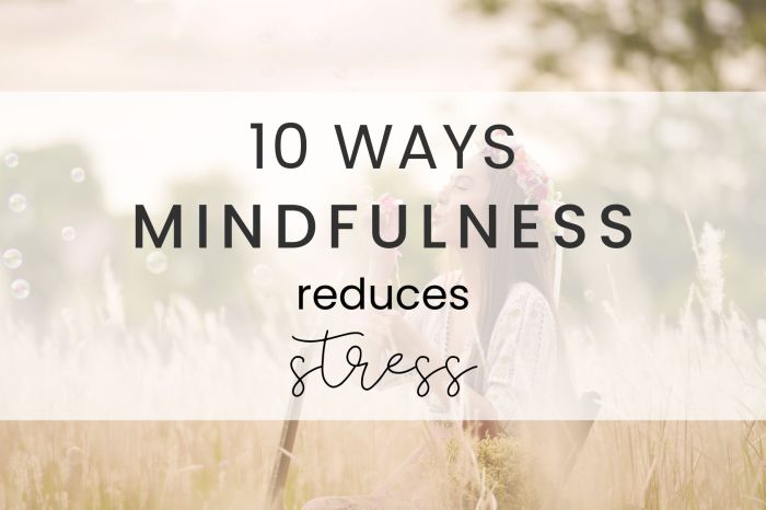 How mindfulness helps with stress