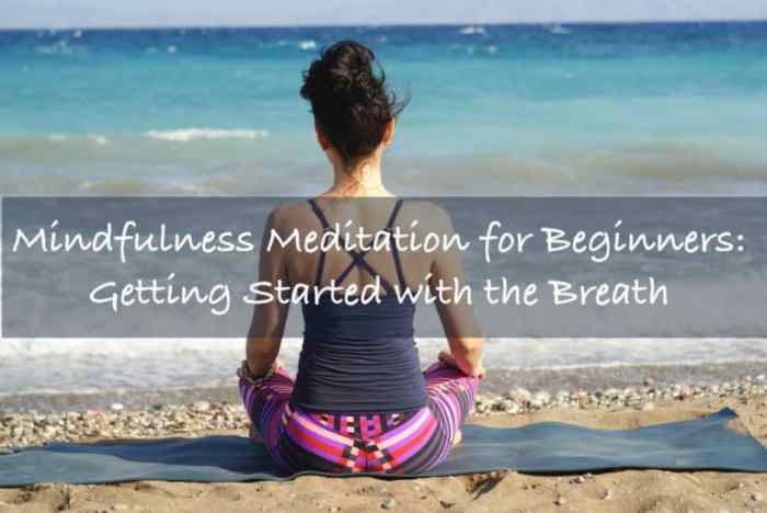 Guided mindfulness practices